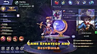 Harley Build & Emblem best for Ranking Mobile Legends