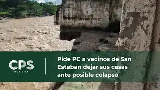 Pide PC a vecinos de San Esteban dejar sus casas ante posible colapso | CPS Noticias Puerto Vallarta