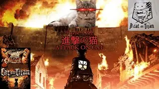 Cat on Titan 😹 Attack on Titan Parody | Funny Cats Version 🐾⚔️