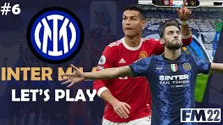 Inter Milan FM22 Beta | #6 | LATE DRAMA AT OLD TRAFFORD | Football Manager 2022