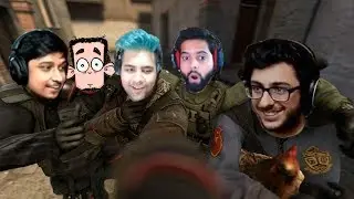 CSGO Funny Moments With Carryminati, Gunshot, Gareebo & Daddy Cool Part 1