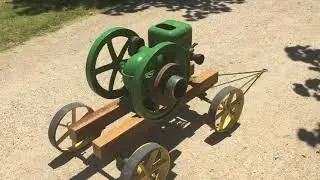 John Deere Hit & Miss 1 1/2 HP stationary engine 1928