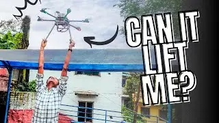 How much can a drone lift? || Drone weight lifting test