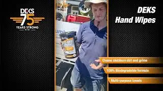 DEKS Industries Get It Off&trade; Waterless Handcleaner & Handwipes - HC470, HW72
