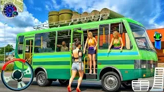 Offroad Mini Bus Simulator 2026 - Game City Mini Coach Bus Simulator! 3D Android Gameplay