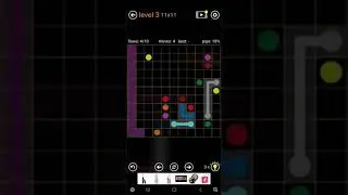 Flow Free jumbo pack 11x11 Level 3 #flowfree #level3 #8x8 #6x6 #7x7 #8x8 #mania #9x9 #10x10