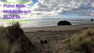 Pistol River Middle Beach 01.02.26 &mdash; Crystals on the Beach, Episode 16