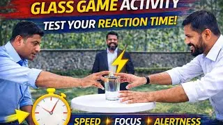 Glass Game Activity | Test Your Reaction Time & Presence of Mind | #skilldevelopment #corporate