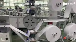 GOSUNM Fully Automatic 3D KF94 Mask Making Machine  1+1, 100pcs per mins