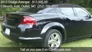2013 Dodge Avenger SE 4dr Sedan for sale in Wilson, NC 27893