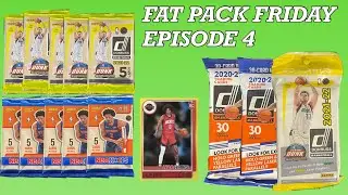 21-22 Donruss and NBA Hoops Gravity Packs Yellow Flood , Plus Donruss Fat Packs *fat pack Friday *