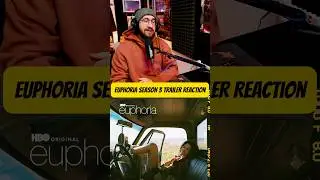 Euphoria Season 3 Trailer Reaction... #euphoria #hbo #hunterschafer #zendaya #fyp