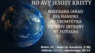 MITSAHARA MISY FOTOANA NY ZAVATRA REHETRA. MIOVA ATOANDRO (12h Europe) 14h MADA, NY VAVAKA SABATA 