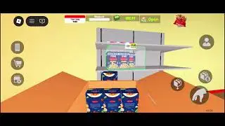 I started a market in supermarket together #roblox#music #strangerthings5#simulator#ytshorts 