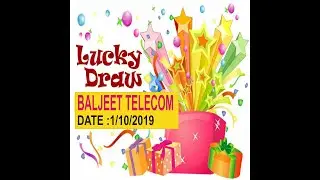 Baljeet Telecom Luckydraw