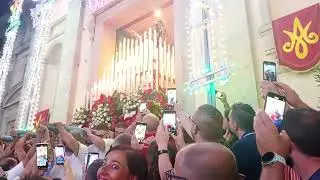 Uscita della Madonna Assunta Novara di Sicilia.