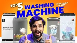 Top 5 Best Washing Machines Under ₹15000 in India 2025 | Fully Automatic | in-Built Heater