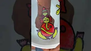 How to draw Ganesh ji drawing from the a amazing 😻 #art #shorts #viral