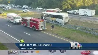 4 dead, 42 injured as football squad bus crashes on NC highway near Rockingham