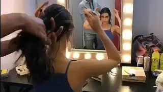 Kriti Sanon | Inside Vanity Van | Making up & Dressing up | Bollywood Bantaye