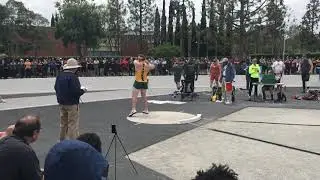 Payton Otterdahl 21.37m shot put at Long Beach, CA in 2019