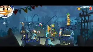 Angry birds 2 daily challenge today (23 Dec 2024) (4-5-6) (extra card blues)