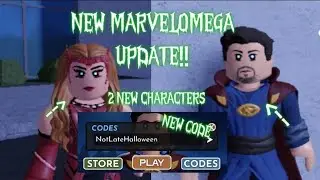 NEW MARVEL OMEGA HALLOWEEN UPDATE OUT NOW!! NEW CODE, CHARACTERS, BUILDINGS, AND MORE!!!