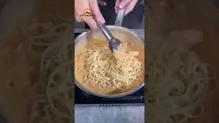 Spaghetti with Crab Sauce #shorts