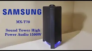Samsung MX-T70 Sound Tower High Power 1500W Giga Party Audio