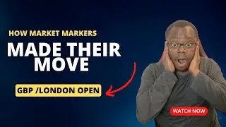 How Market Makers make their move. #LondonOpen #smartmoneymoves #GBPJPY