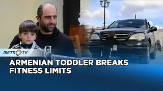 Armenian Toddler Stuns with Incredible Strength at Just Two Years Old