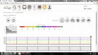 Making C major scale for Music 9 in Hooktheory