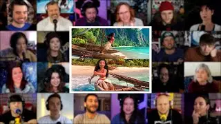 How far I will go Song | Moana | Reaction Mashup | #moana