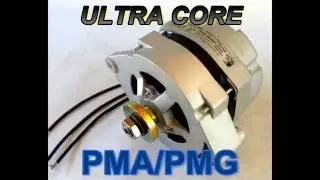 THERMODYNE SYSTEMS MEGA ULTRA CORE WIND TURBINE 12 V PMG
