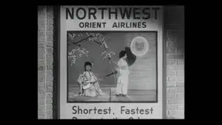 1958 Commercial for Northwest Orient airlines
