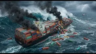 Ship vs  Monster Waves The Brutal Reality of Drake Passage