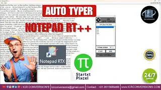 Auto Typer Software For Notepad RT++ Data Entry | How to Use Notepad RT++| Free Auto Typer RT++
