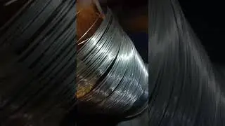 fine wire drawing in DBC wire size 0.55 mm #steelwire #wiredrawing #machine