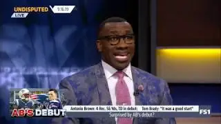UNDISPUTED  Skip report  Antonio Brown's Patriots debut