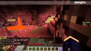 C&ugrave;ng dainghia 25 chơi game trốn t&igrave;m trong Minecraft Hide and SEEK Sever Map Nether  phần 1