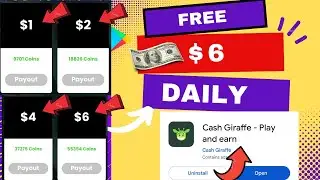 Cash Giraffe App 🤑 PayPal cash in 2 Minutes | Cash Giraffe App Real Or Fake , Payment Proof & Tricks