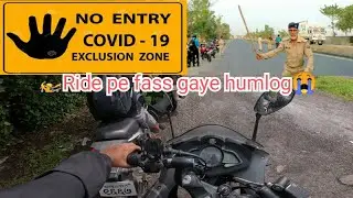 👮Police ne pakad liya humey{Morbe Dam Monsoon Bike Ride} Part 1
