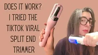 Does It Work? | I Tried the Tiktok Viral Split End Trimmer