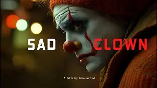 Sad Clown | Teaser | CineArt AI | AI Short Film
