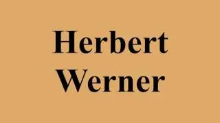 Herbert Werner