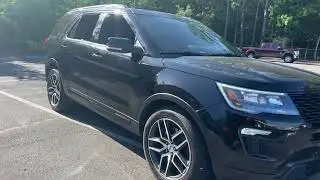 2018 Ford Explorer Sport SUV Black
