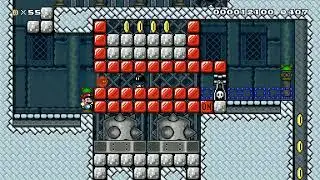 Clobber Castle by NOSTALG1A 🍄Super Mario Maker 2 Switch 2 No Commentary #dss