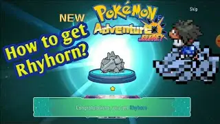 How to get Rhyhorn | Pok&eacute;mon Adventure Journey (Android)