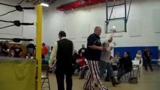 Big N Tasty confront Tom Scroggins NWA Supreme at Southwestern November 2015