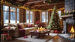 Winter Coffee Shop Jazz Ambience ❄️ Cozy Fireplace Sounds for Study, Work & Relax #3